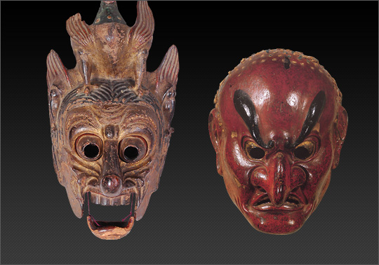 Ceremonial Dance Masks